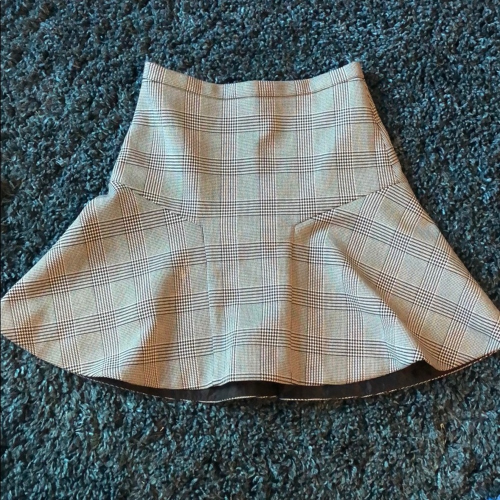 Jcrew fit and flare skirt size 00